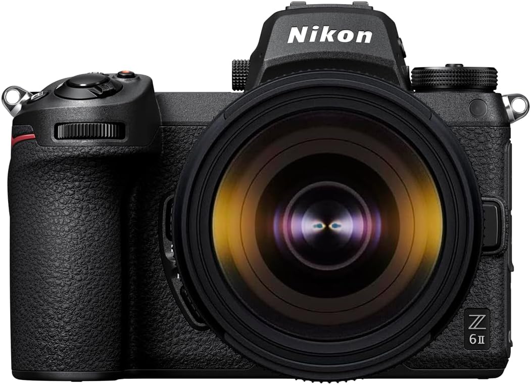 Nikon Z 6II Full Frame Mirrorless Camera 4K FX Body with Tamron 28-75mm F/2.8 Di III VXD G2 Lens 1659 Bundle Including Deco Gear Bag + Microphone + Monopod + 64GB Card + Software and Accessories