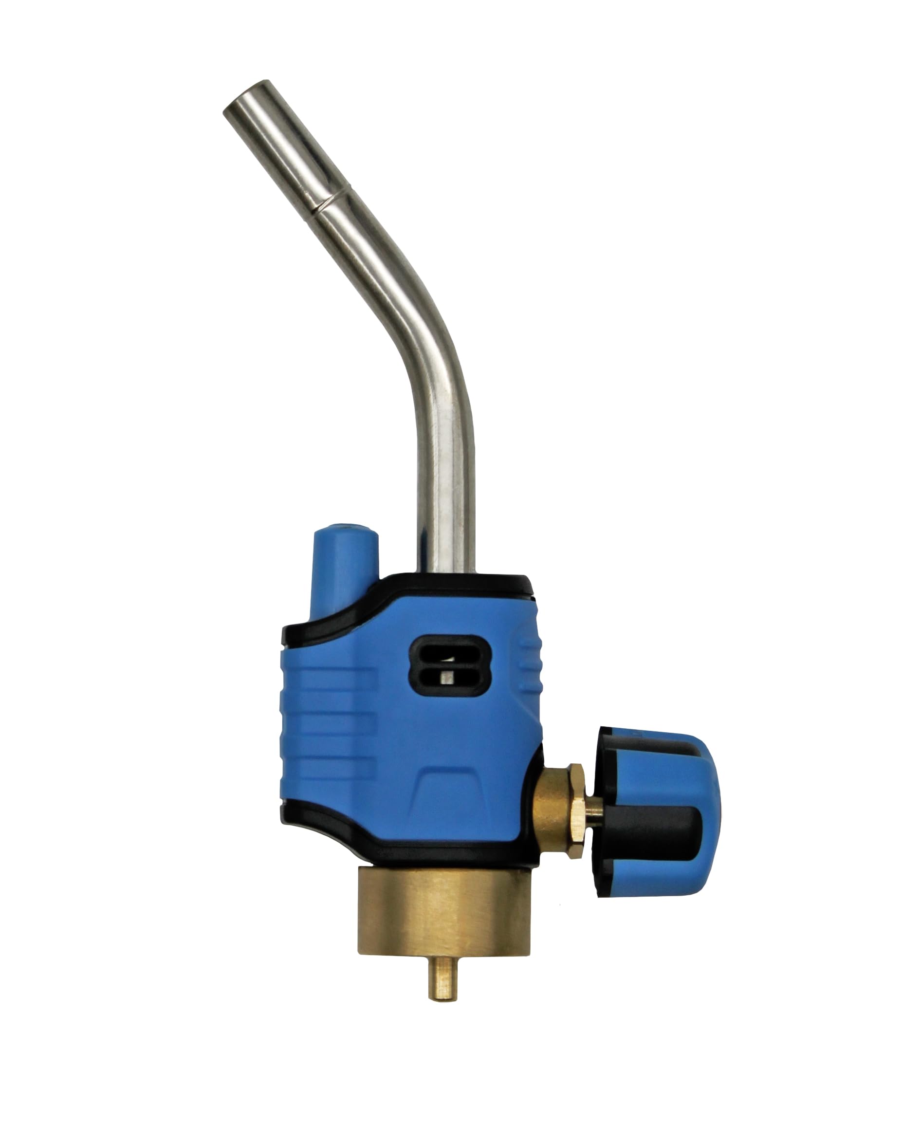 YSNAX1-088 Trigger Start Lighter Propane Gas Blow Torch Head for Cooking, Welding, Searing, Black, Gray, Light Blue