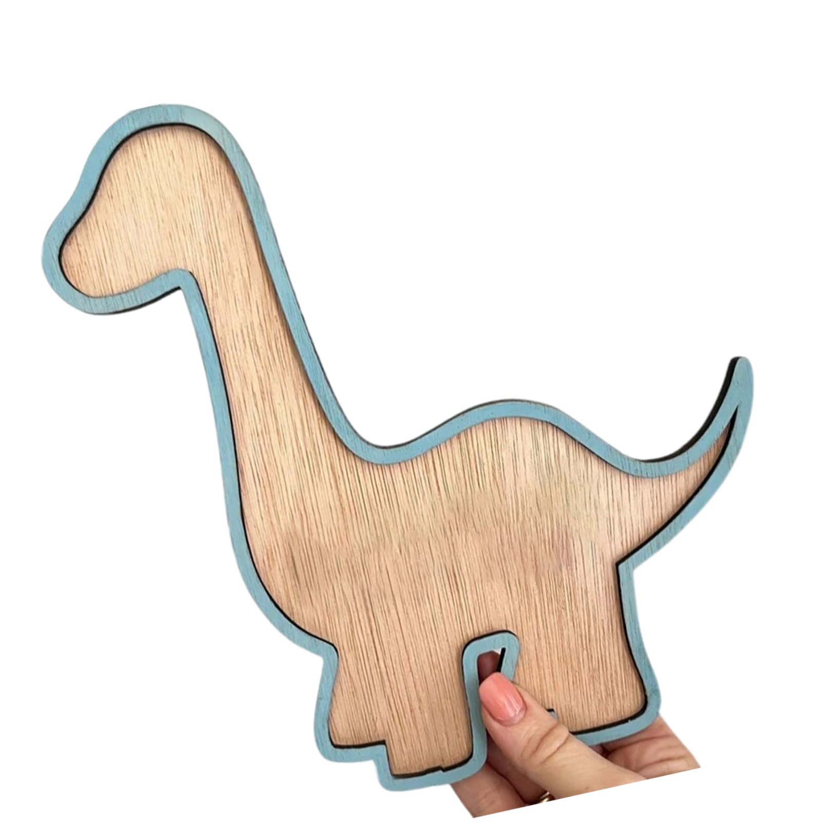 YROHGKPN Wooden Dinosaur Wall Ornament for Children Space Safe and Engaging Decoration for Explorers and Nursery Dinosaur Room Decoration