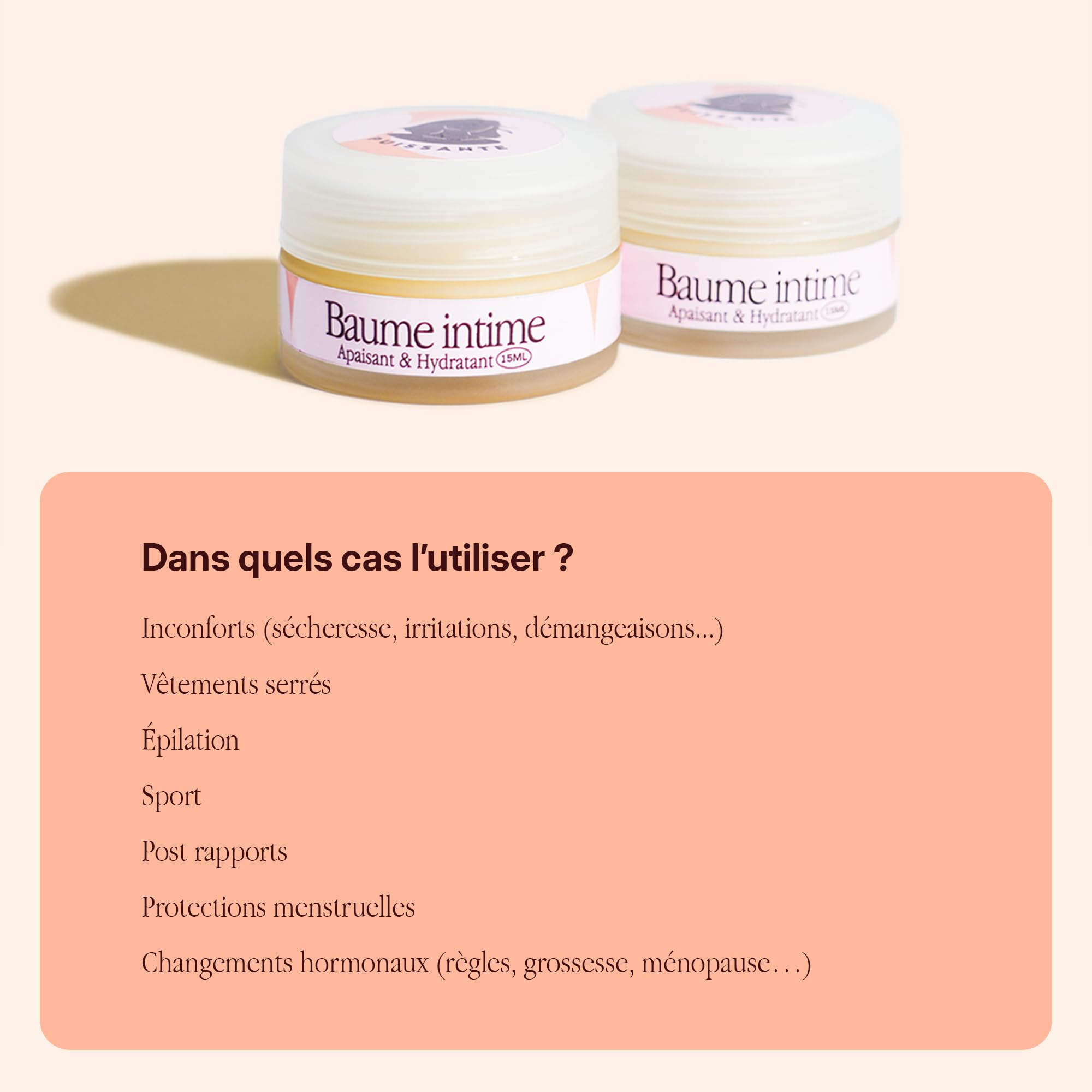 Amazon.co.jp: 【PUISSANTE】インティメイト・バーム デリケートゾーン