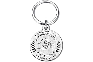 Father's Day Grandpa Gifts - Keychain for Grandfather - Grandpa Birthday Gifts...