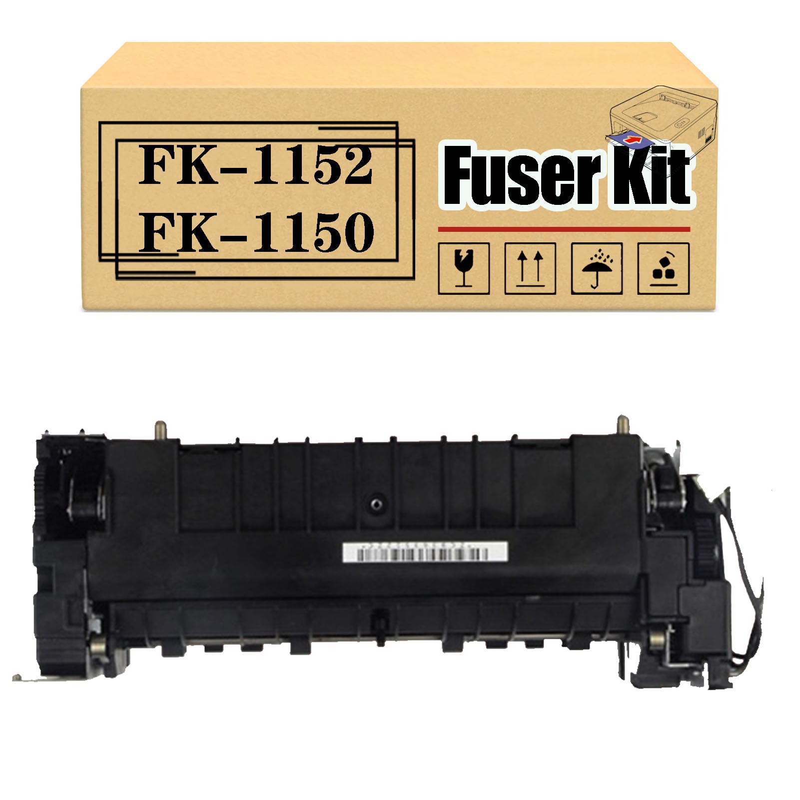 LISTWA Replacement for FK-1152 FK1152 FK-1150 FK1150 Fuser Kit Compatible for Kyocera M2040dn P2235dw P2040dw M2540dw M2635dw M2640idw M2040 P2040 M2540 Printers - 150K Black*1