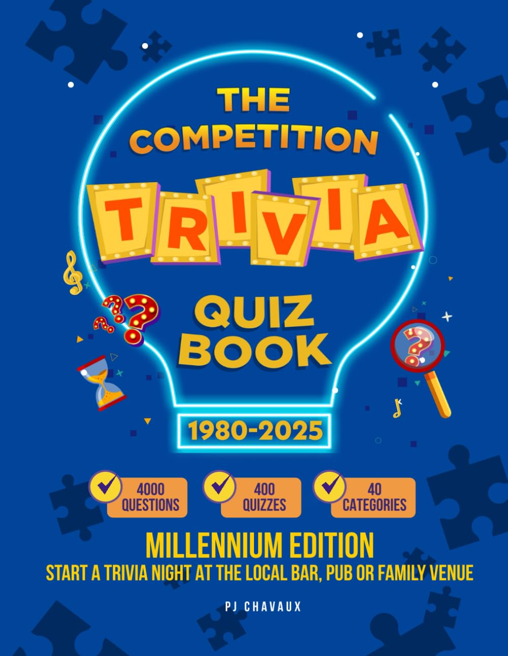 The Competition Trivia Quiz Book: 1980-2025: 4000 Questions, 400 Quizzes, 40 Categories! (Trivia Game & Quiz Books)