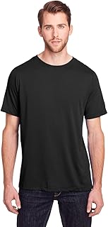Core 365 Adult Fusion ChromaSoftâ„¢ Performance T-Shirt 6XL BLACK