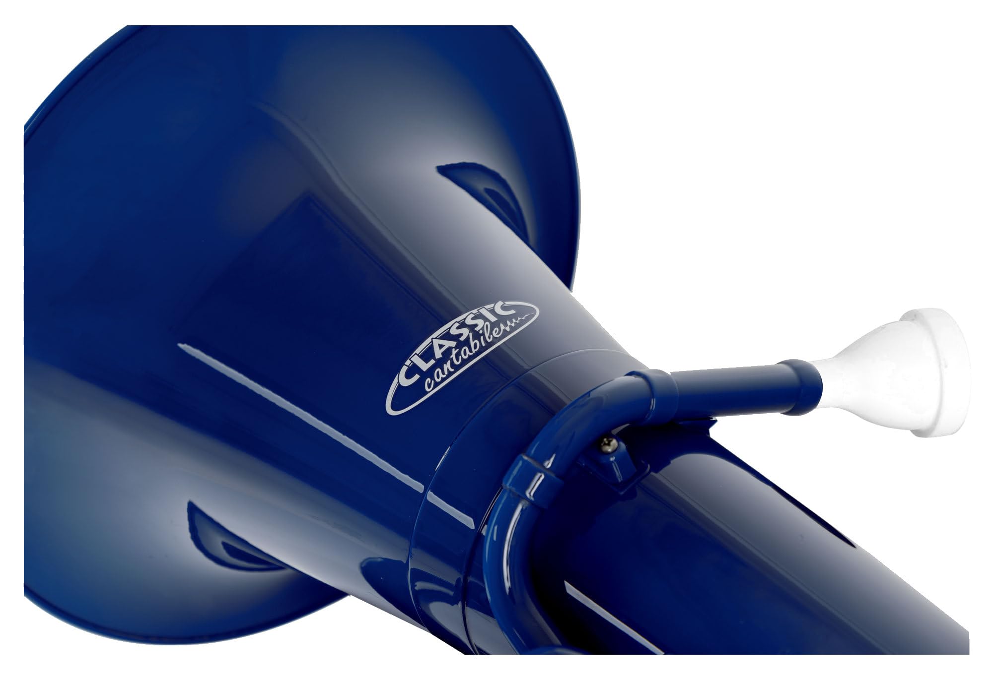 Classic Cantabile MardiBrass Euphonium Bb en plastique - 4 pistons en aluminium - seulement 2,2 kg léger - avec embouchure et housse - bleu