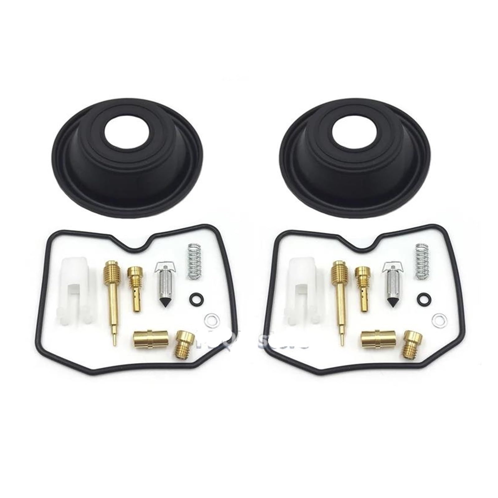 Carburetor Rebuild Kit Repair for K&AWAS&AKI El&imina&tor 250 EL250 B/D/E/F 1988-2003 with Plunger Diaphragm(Style B)
