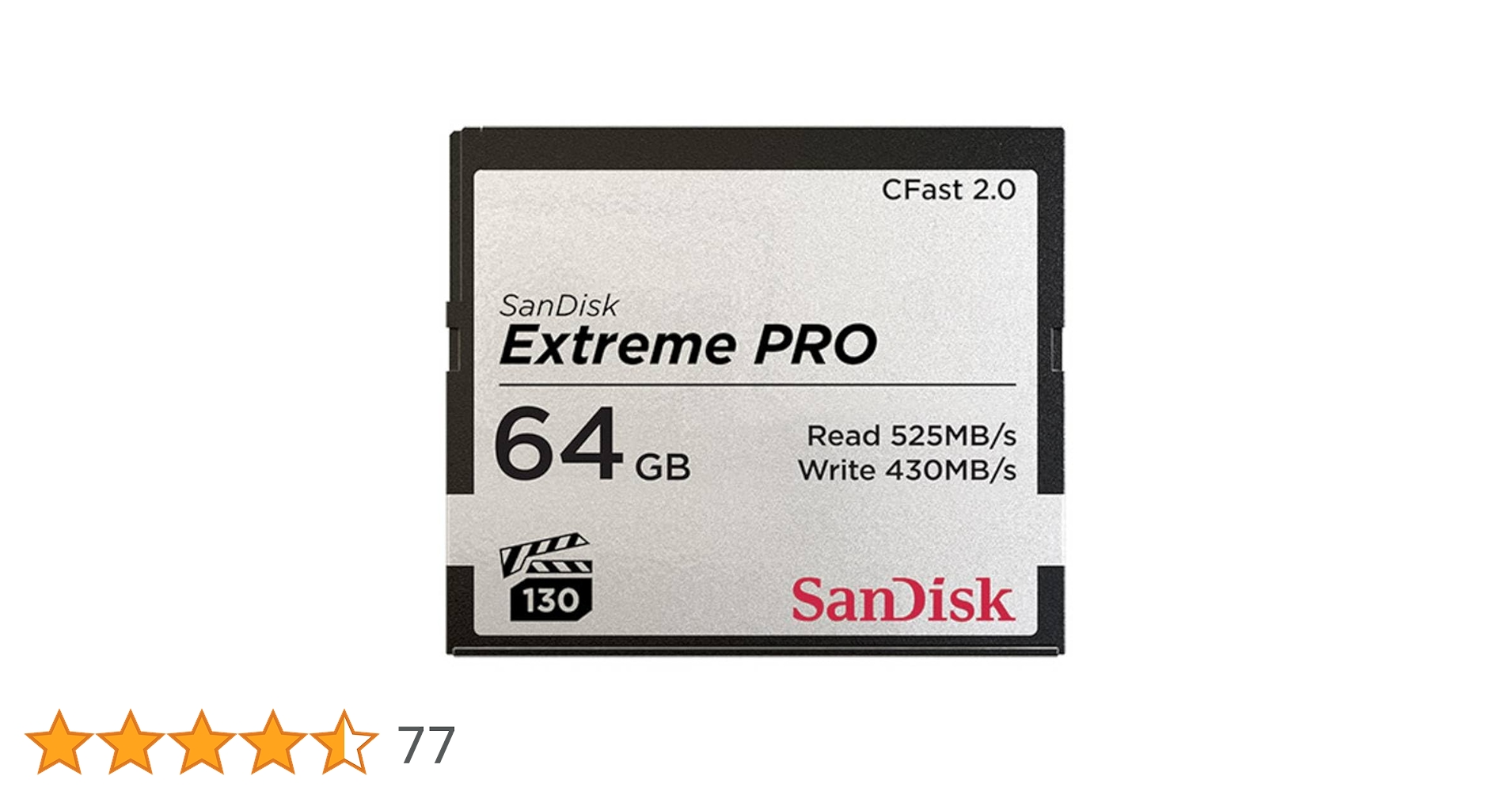 CFast 2.0 カード 　64G　サンデスク製 Amazon | 64GB SanDisk サンディスク Extreme PRO CFast 2.0
