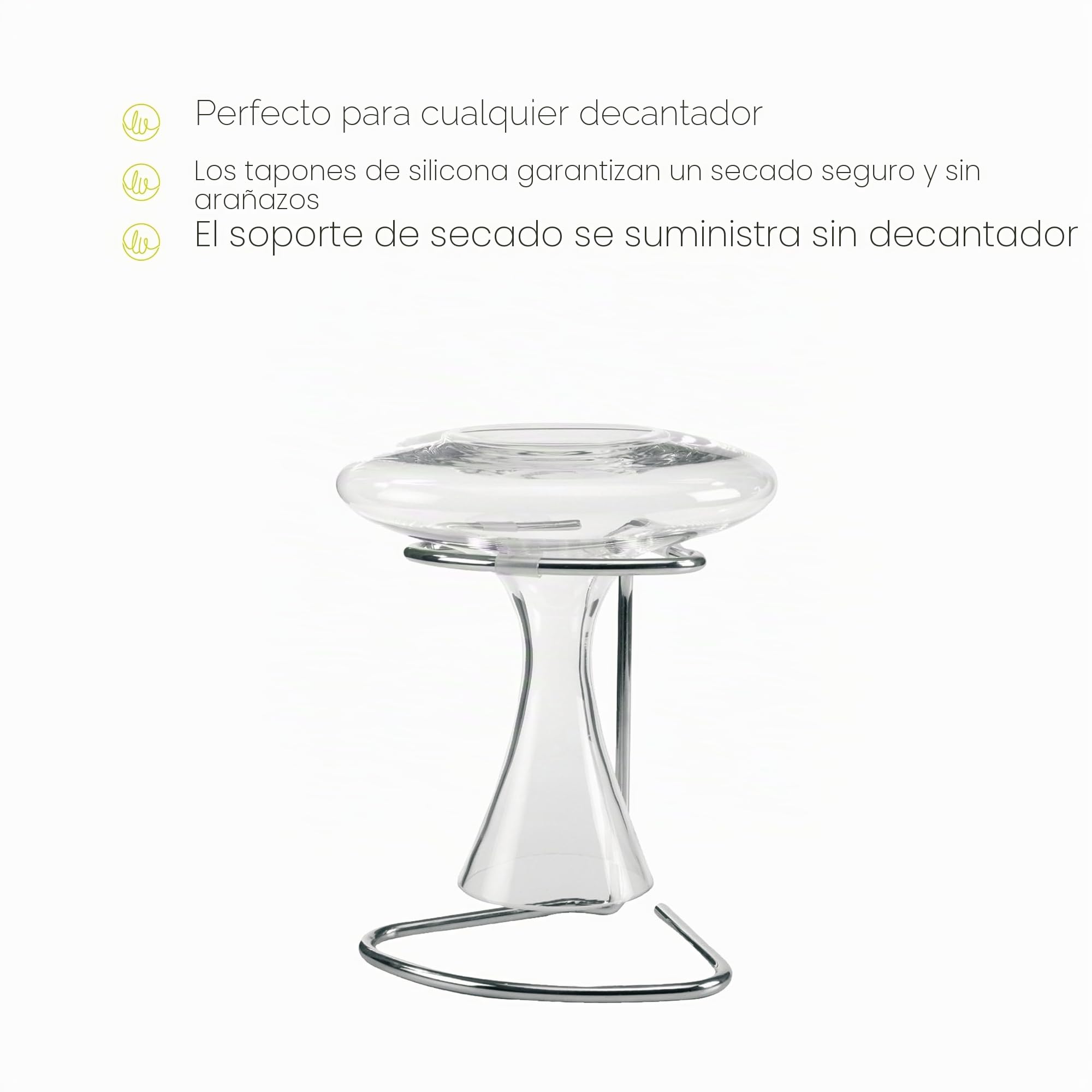 Leopold Vienna LV02082 Rejilla de secado para decantar triángulo