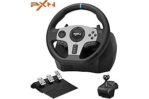 Racing Wheel with Pedal and Shifter