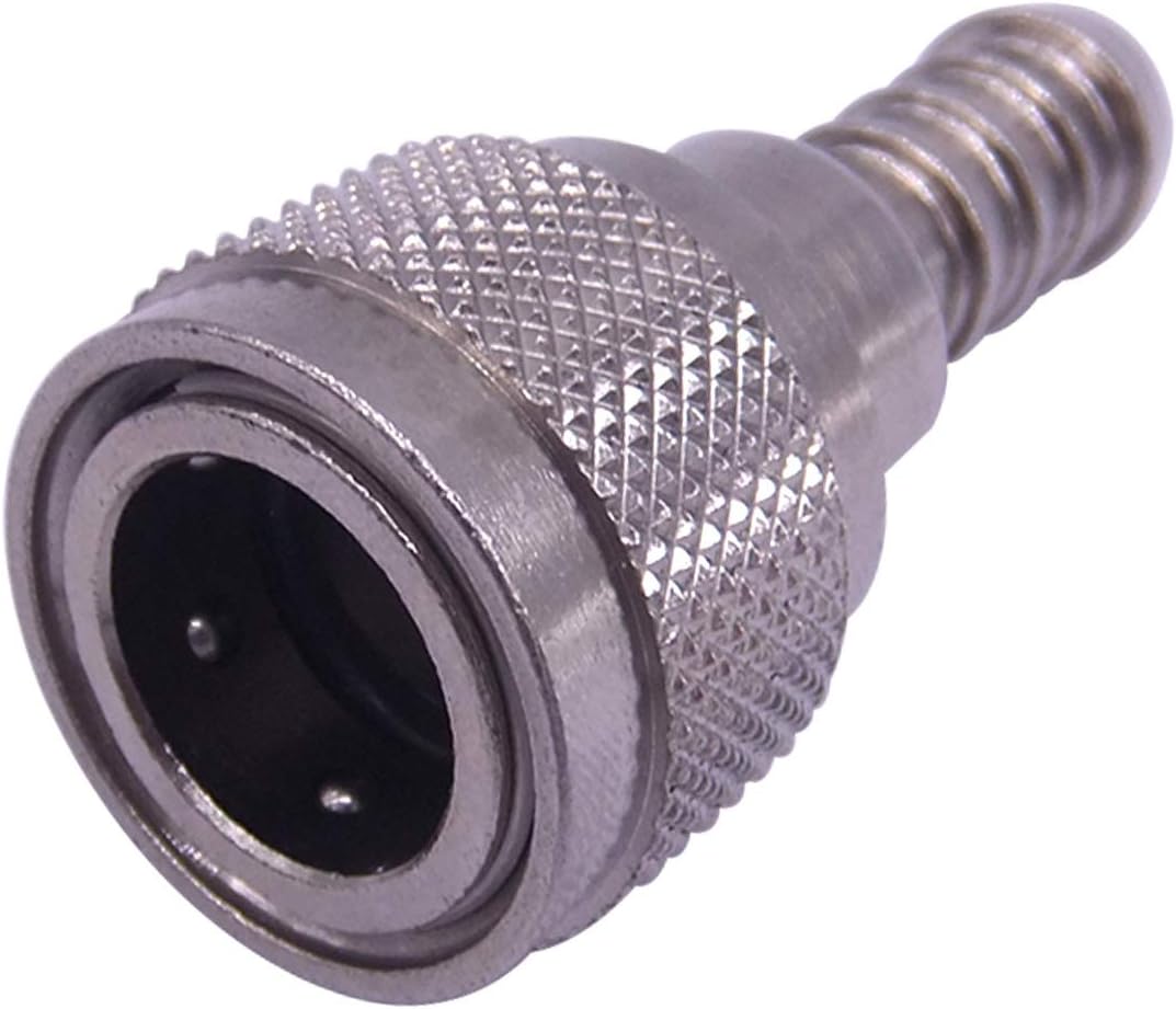Boat Motor 3B2-70250-1 3B2702501 3B2702501M Female Fuel Line Connector (Engine Side) for Tohatsu for Nissan Outboard Engine 4-140HP, fits 5/16’’/8mm Hose, 13mm Connector