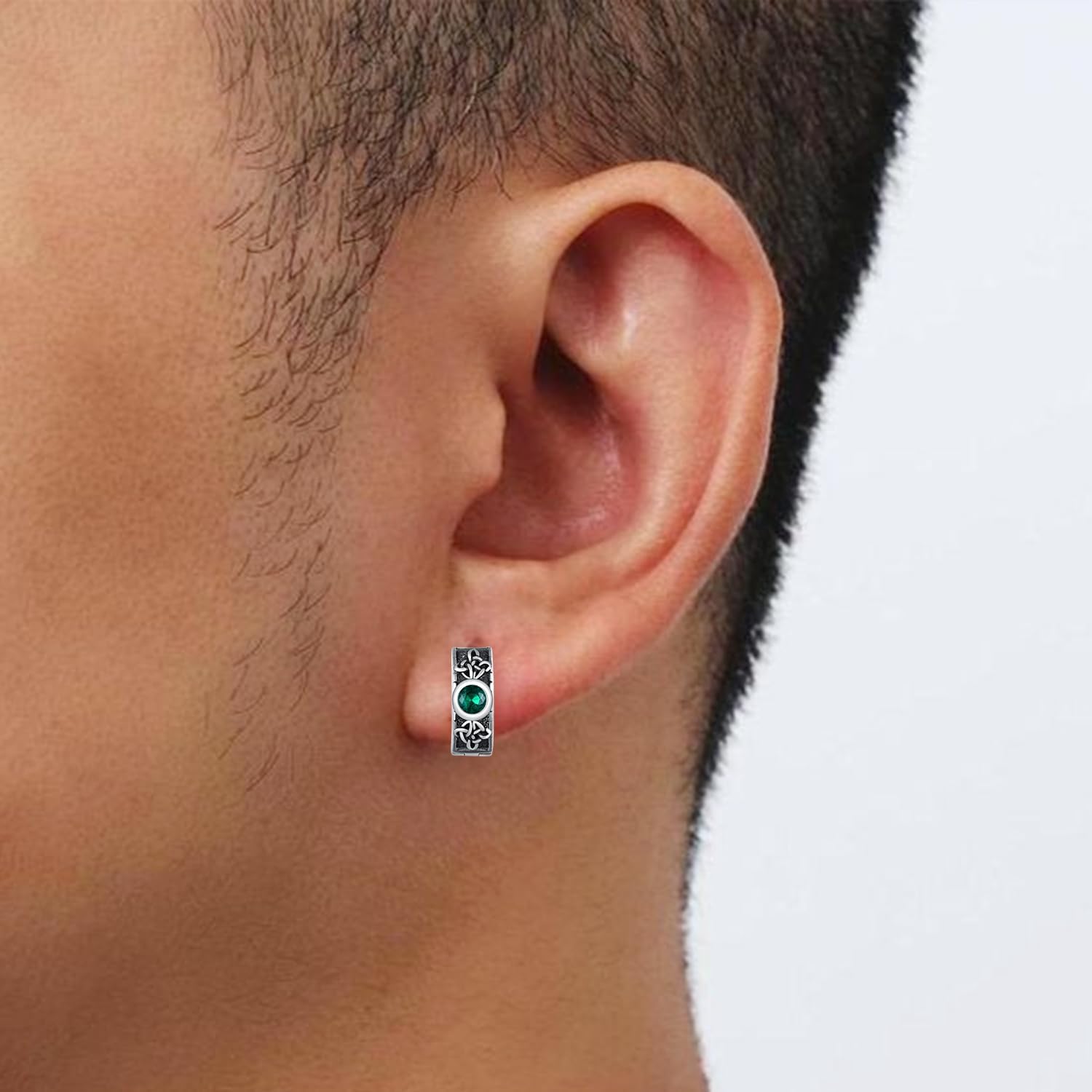 Witches Knot Earrings Sterling Silver Nudo de Bruja Plata 925 Original Irish Wicca Jewelry for Men Women