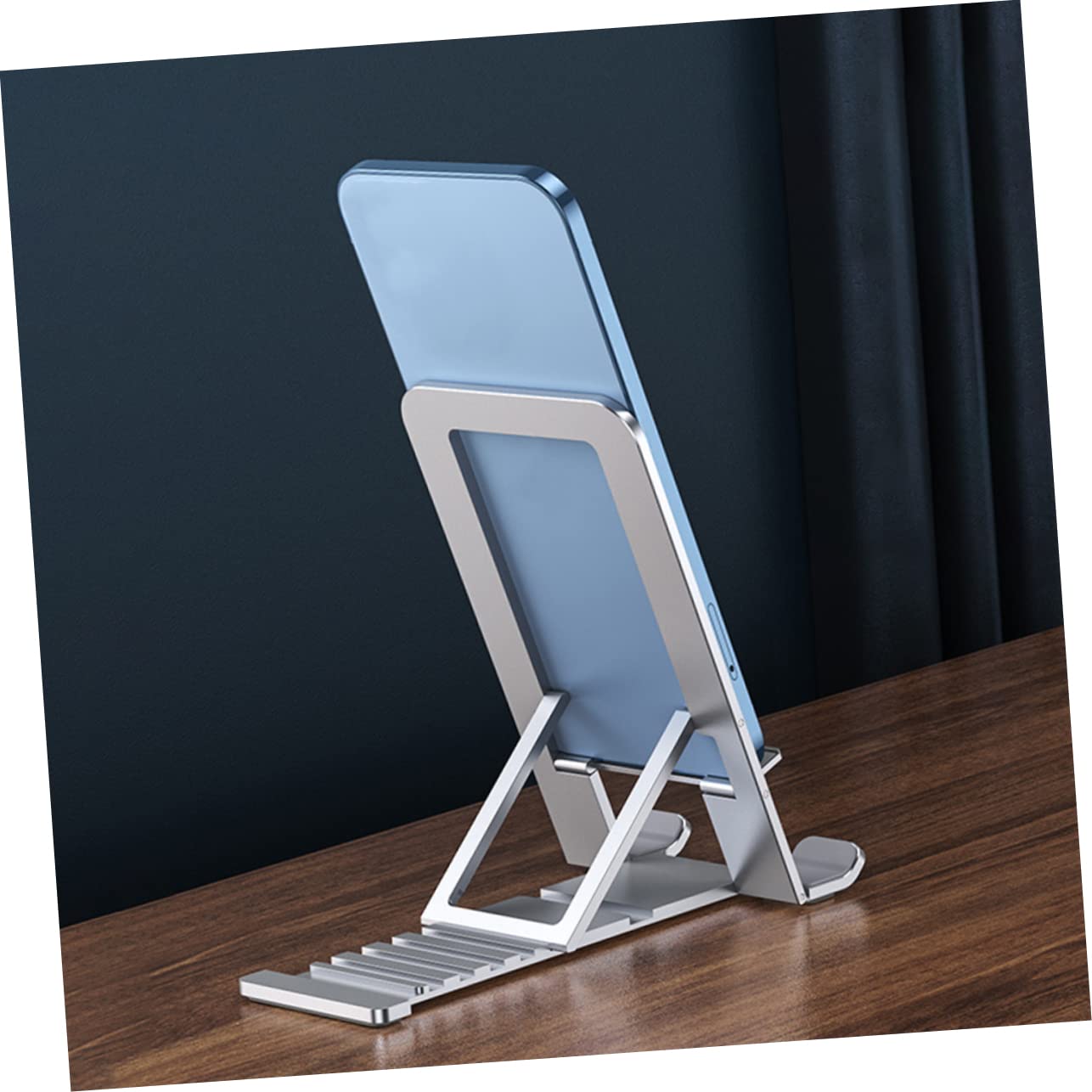 Hemobllo 3pezzi Supporto Per Telefono Da Scrivania Pieghevole e Portatile Supporto Per Smartphone e Tablet Design Elegante Per Casa Ufficio e Studio