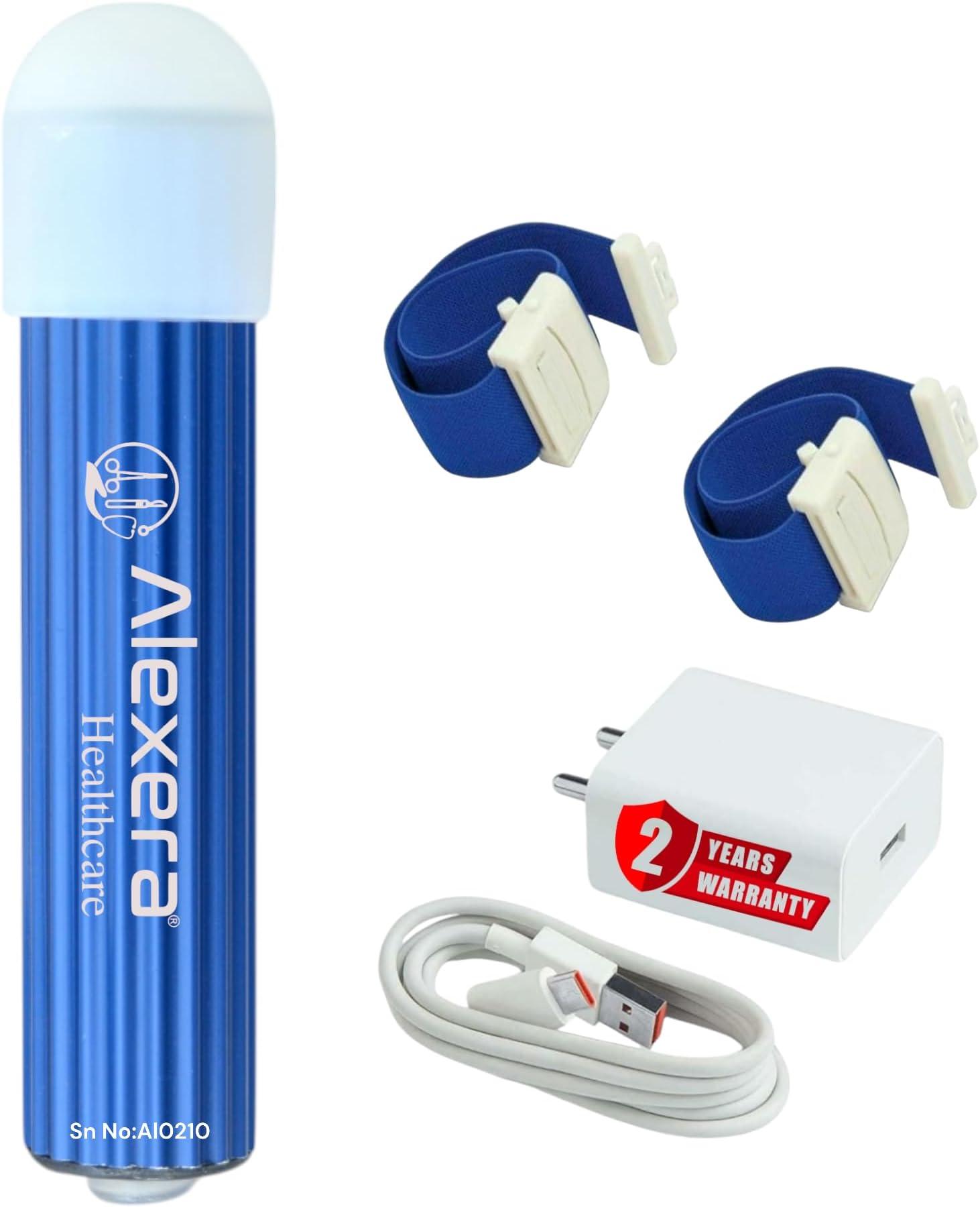 Vein-Check Premium Vein Finder | US FDA APPROVED | Pediatric And Neonates Veins Finder (LED O shape Vein Finder-Multicolour)