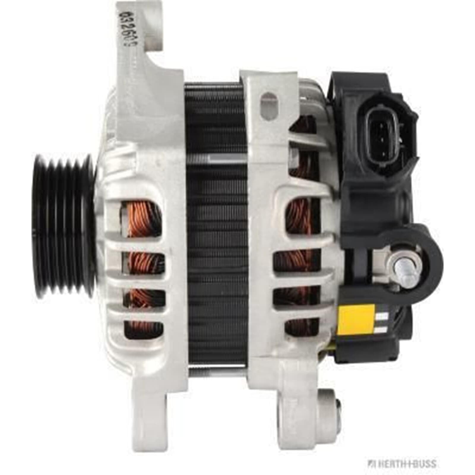 HERTH+BUSS JAKOPARTS Alternador J5110330 90A generador con polea para correa poli V Compatible con KIA RIO III UB, HYUNDAI i10 IA
