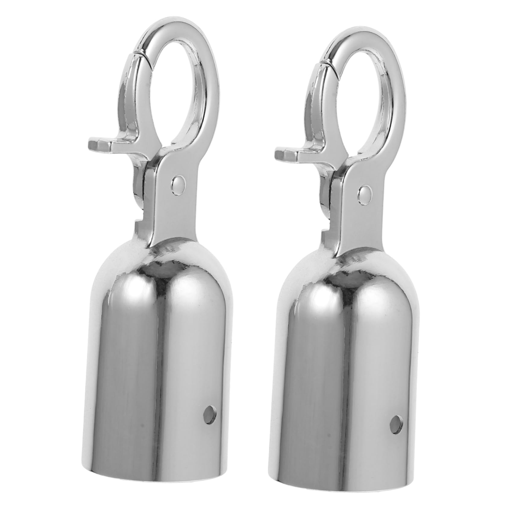 LIFKICH Stainless Steel Rope End Stoppers 2 Pack Hooks for Decking Rope Clips and Cord End Cap