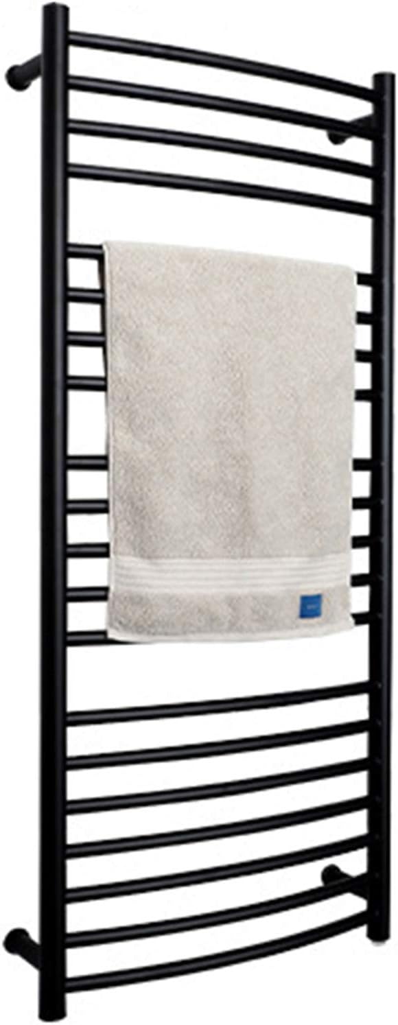 Heated Towel Rack, 20 Bars Stainless Steel Electric Towel Warmer, Home Bathroom Heated Towel Rack with One Key Switch, Intelligent Constant Bright Day