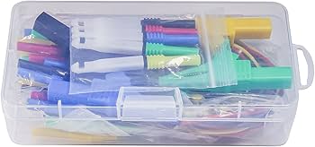 Goupchn Back Probe Kit 44PCS Banana Plug To Copper Alligator Clips