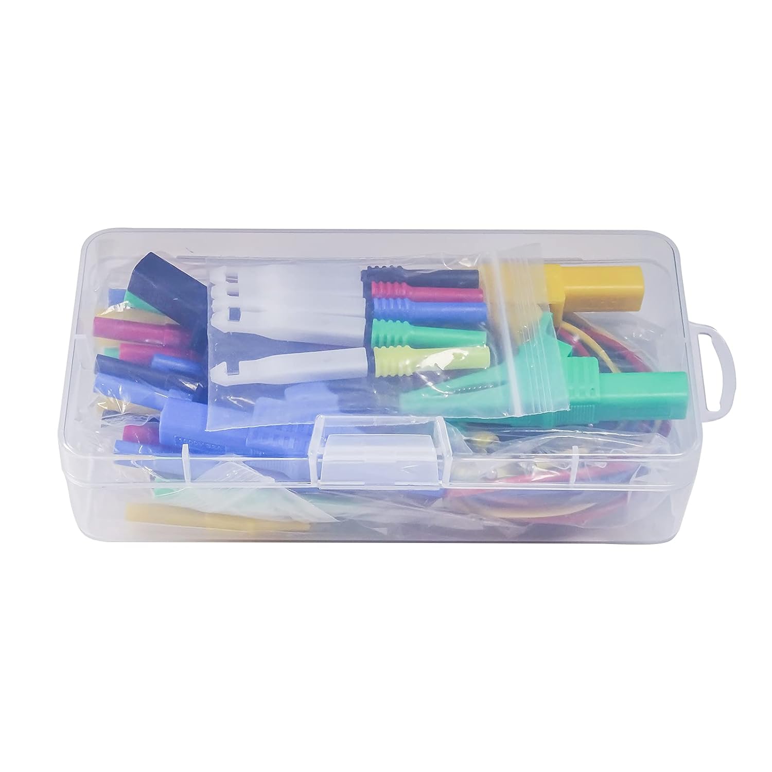 Goupchn Back Probe Kit 44PCS Banana Plug to Copper Alligator Clips Test Leads Kit with Alligator Clips, Wire Piercing Probes Set, 4mm Banana Plug Adapter for for Car Repairing Automotive Diagnostic: Industrial & Scientific