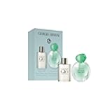 – Acqua di Gioia Eau de Parfum & Acquia di Giò - 2 Piece Fragrance Mini Gift Set- Mens and Womens Duo- Travel Size