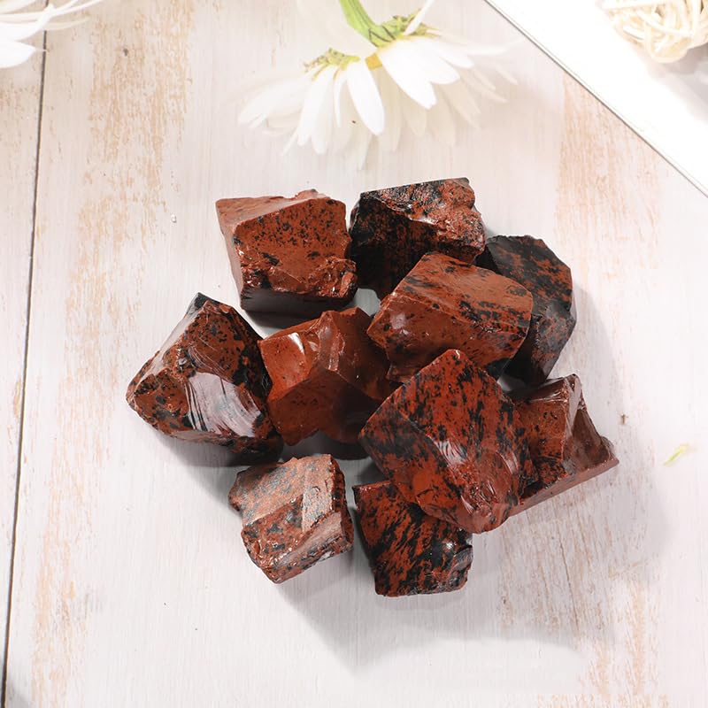 Jaspe rojo en bruto 100g para pulir y hacer manualidades 2
