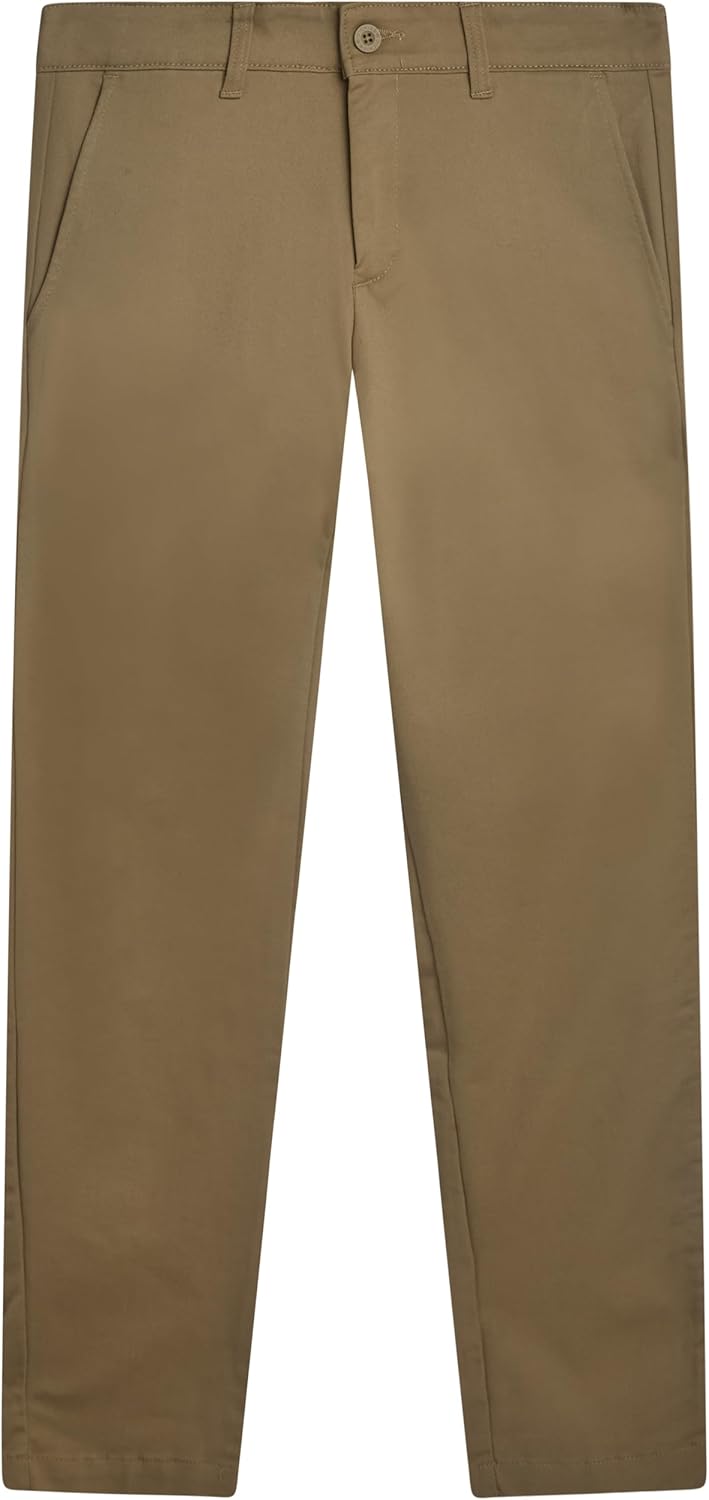 Dickies Womens Mid-Rise, Skinny Stretch Twill Pant