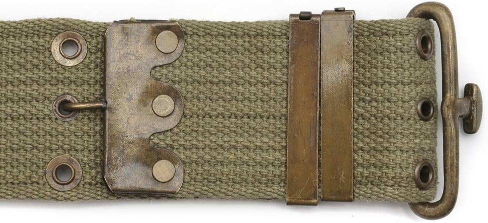 World War Supply WW2 U.S. M1936 Pistol Belt LT OD marked JT&L 1943 will fit 25"- 45" waist