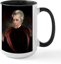 CafePress Andrew Jackson Portrait Mugs 15 oz (444 ml) Ceramic Coffee Mug