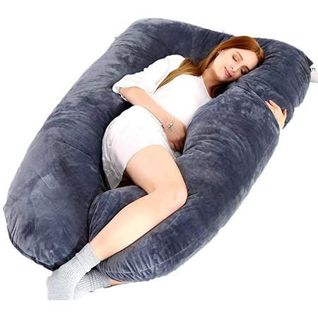 Amazon 抱き枕 妊婦枕 U字型 マタニティ 授乳クッション 男女兼用 だきまくら 横向き寝枕 足枕 多機能 いびき防止 フィット 洗える フランネル 出産祝い リラックス つわり腰痛対策 弾力性 純色 1 70cm 抱き枕 オンライン通販