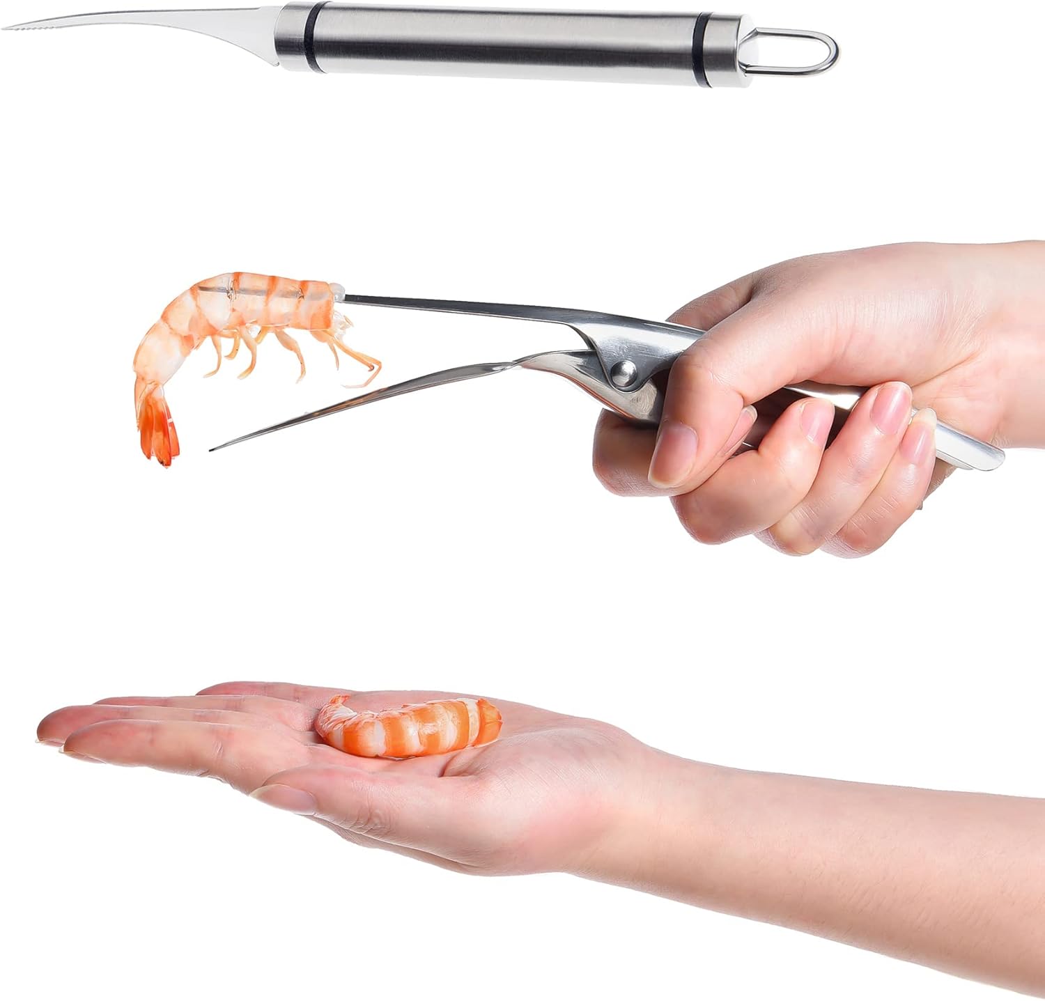 2 Pcs Shrimp Deveiner Tool Shrimp Cleaner, Shrimp Knife ShrimpThread Knife Shrimp