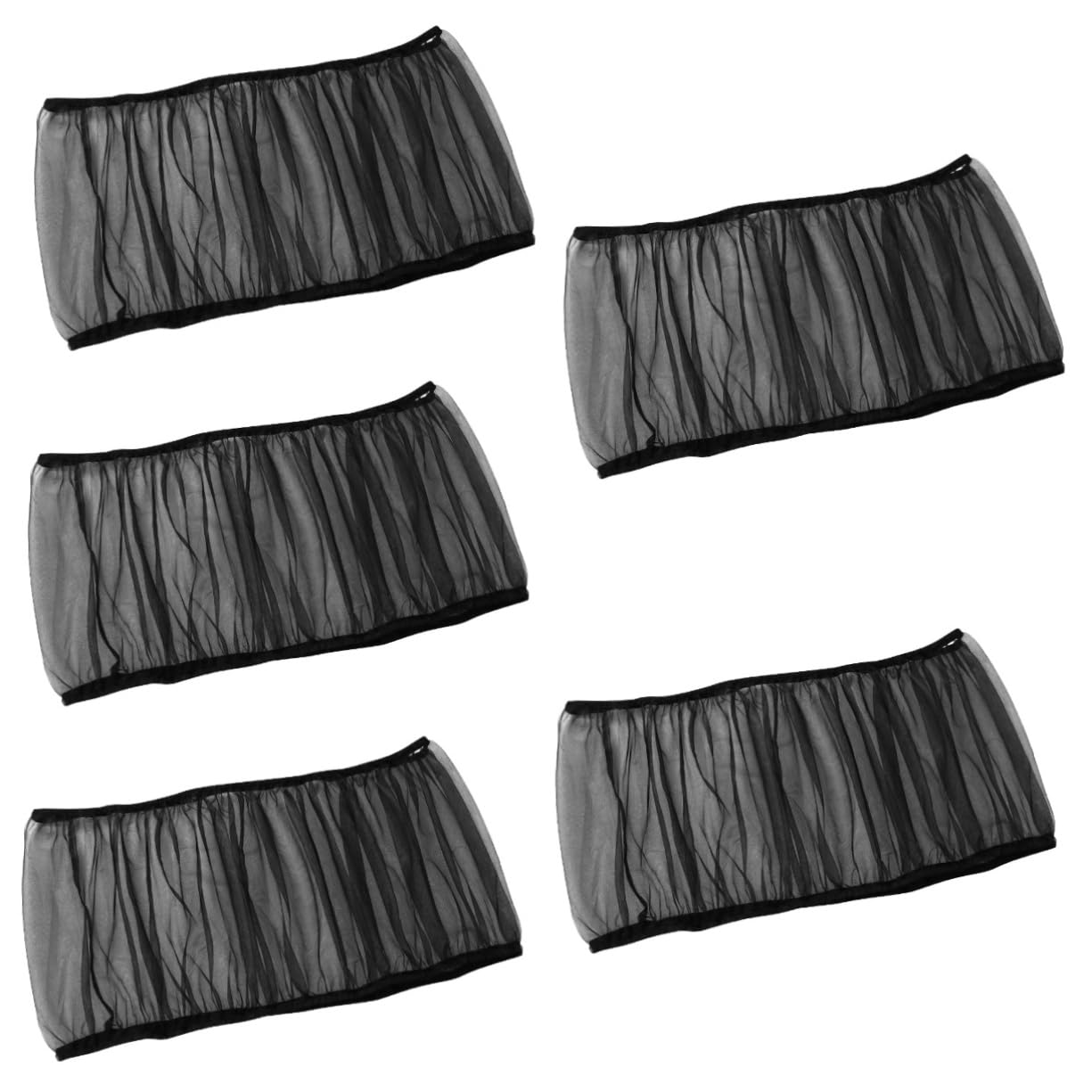 HAPINARY 5pcs Bird Cage Cover Netting Birdcage Mesh Skirt Bird Cage Airy Cover for Indoor