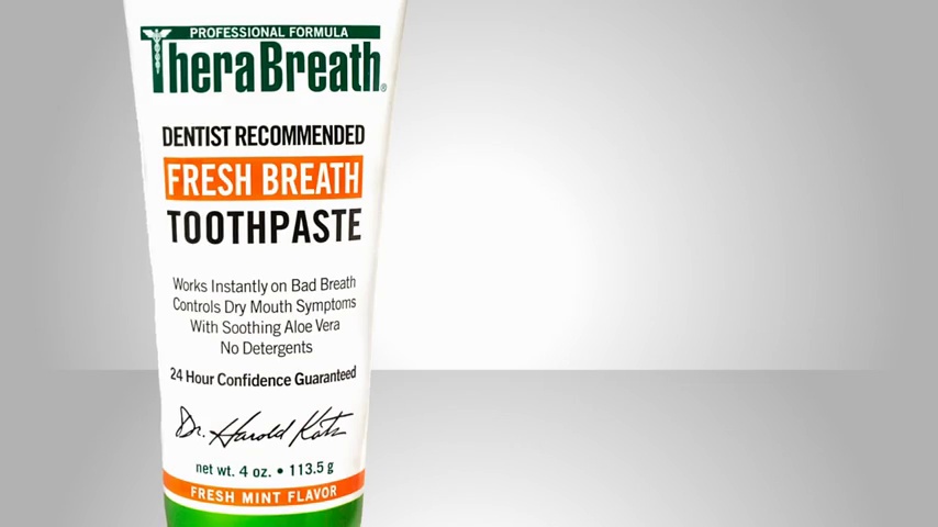 Watch TheraBreath Fresh Breath Toothpaste, Mild Mint Flavor, 4 Ounce ...