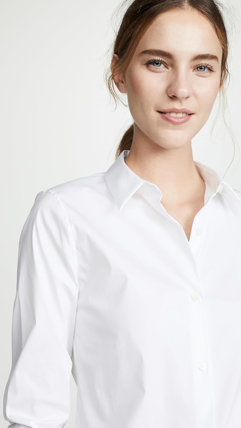 Theory Women's Luxe Tenia Button Down Blouse - Image 6