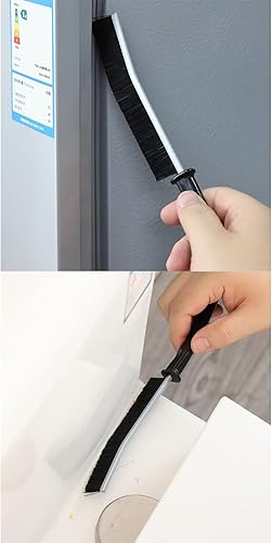 Miniatura 4 de Cepillo de limpieza de hendiduras 5 piezas, herramienta de limpieza de grietas, 5 colores para limpiar los rincones muertos del baño, cepillo