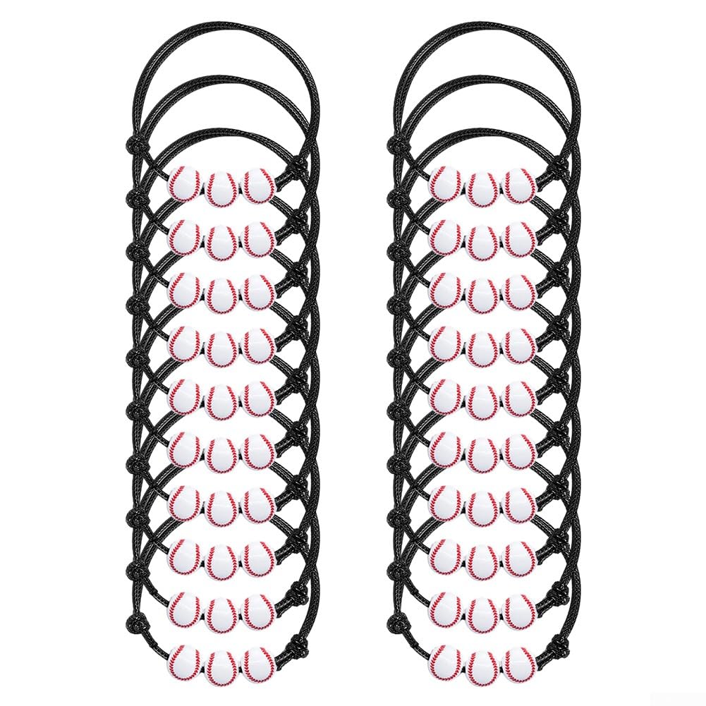 20 braccialetti sportivi regolabili per ragazzi, perfetti per bomboniere e attività scolastiche (basket)