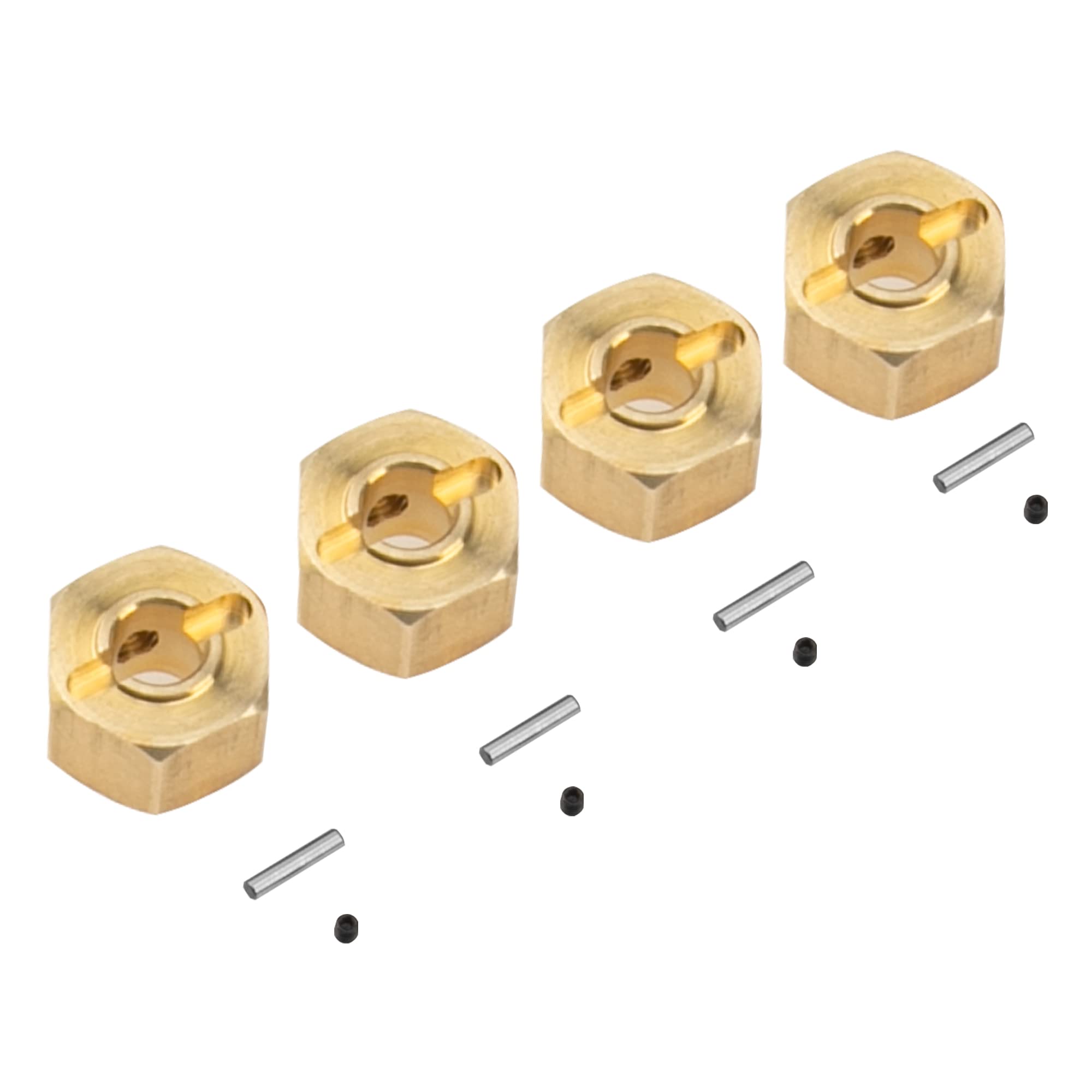 Amazon.com: ShareGoo Brass 12mm Hex Wheel Hub Wheel Drive Hex