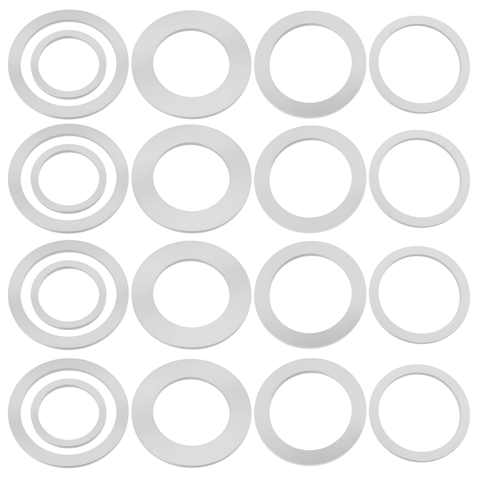 LT Easiyl 20pcs Saw Blade Bushing Set Stainless Steel Compatible with Saw8624 Mixed Sizes