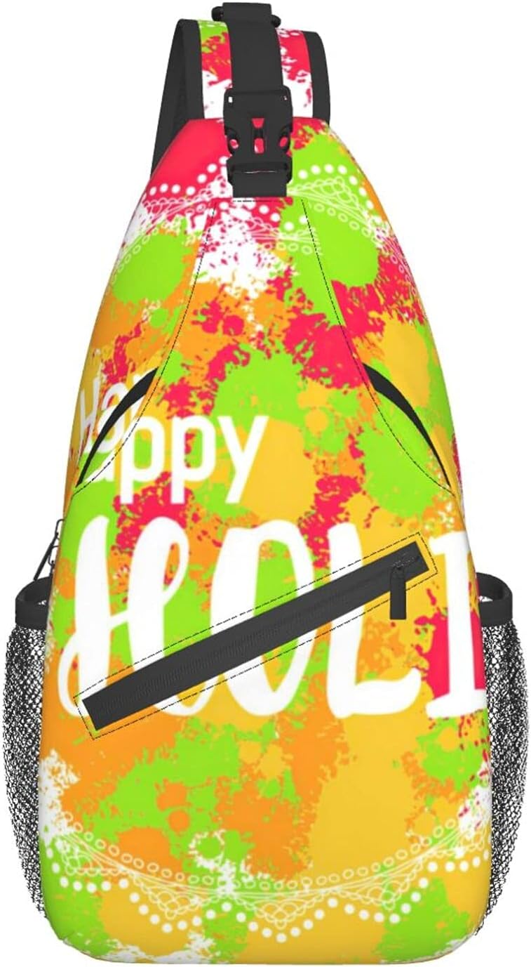 holi sling bag