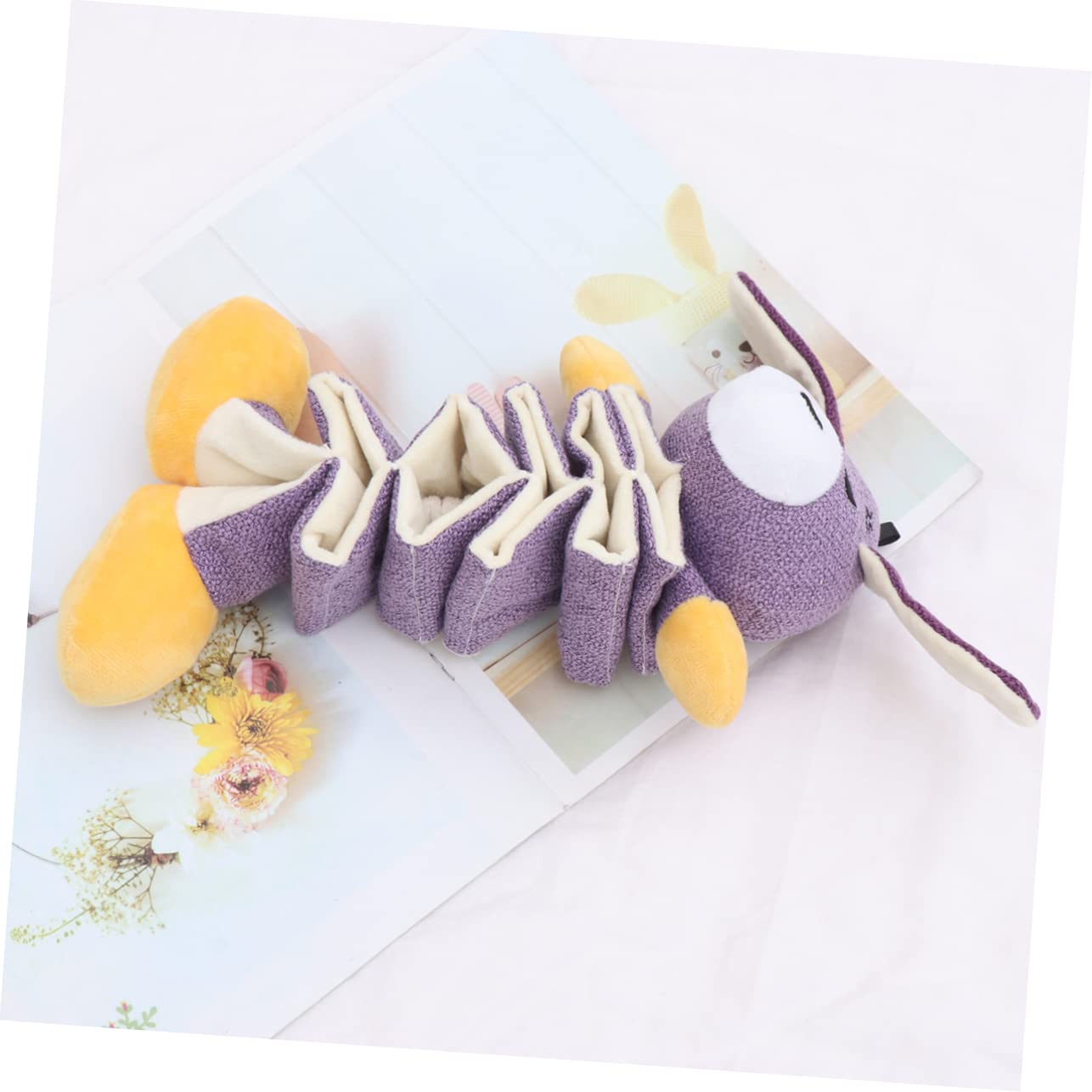 SUPVOX 2 Pezzi Di Giocattolo Per Cani in Peluche Con Cigolio Giocattolo Da Masticare Per Cani Giocattolo Resistente Al Morso