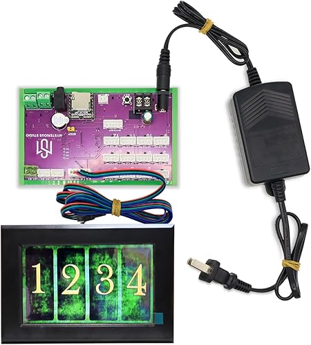 Escape Room Prop 4.3 pulgadas 7 pulgadas pantalla táctil con controlador programable y altavoz para juego de sala de salida