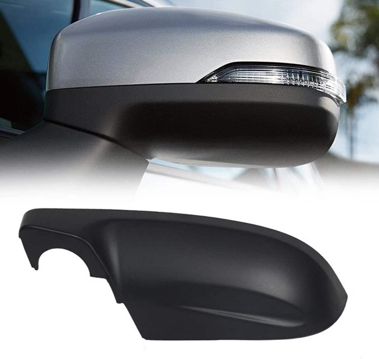 left Driver Side View Mirror Lower Cover Cap Compatible with Subaru Impreza 2017-2022,Legacy Outback 2018-2019,Ascent 2019-2022,91054FL21A (left Driver side)