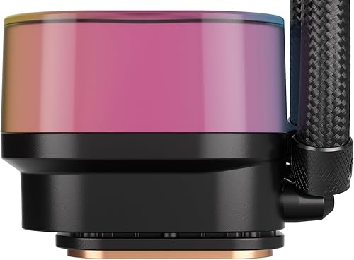 Miniatura 5 de CORSAIR iCUE Link H115i RGB Enfriador líquido para CPU - AIO de 11.024 in - Ventiladores QX140 RGB - Compatible con Intel LGA 1700, AMD AM5 - Hub