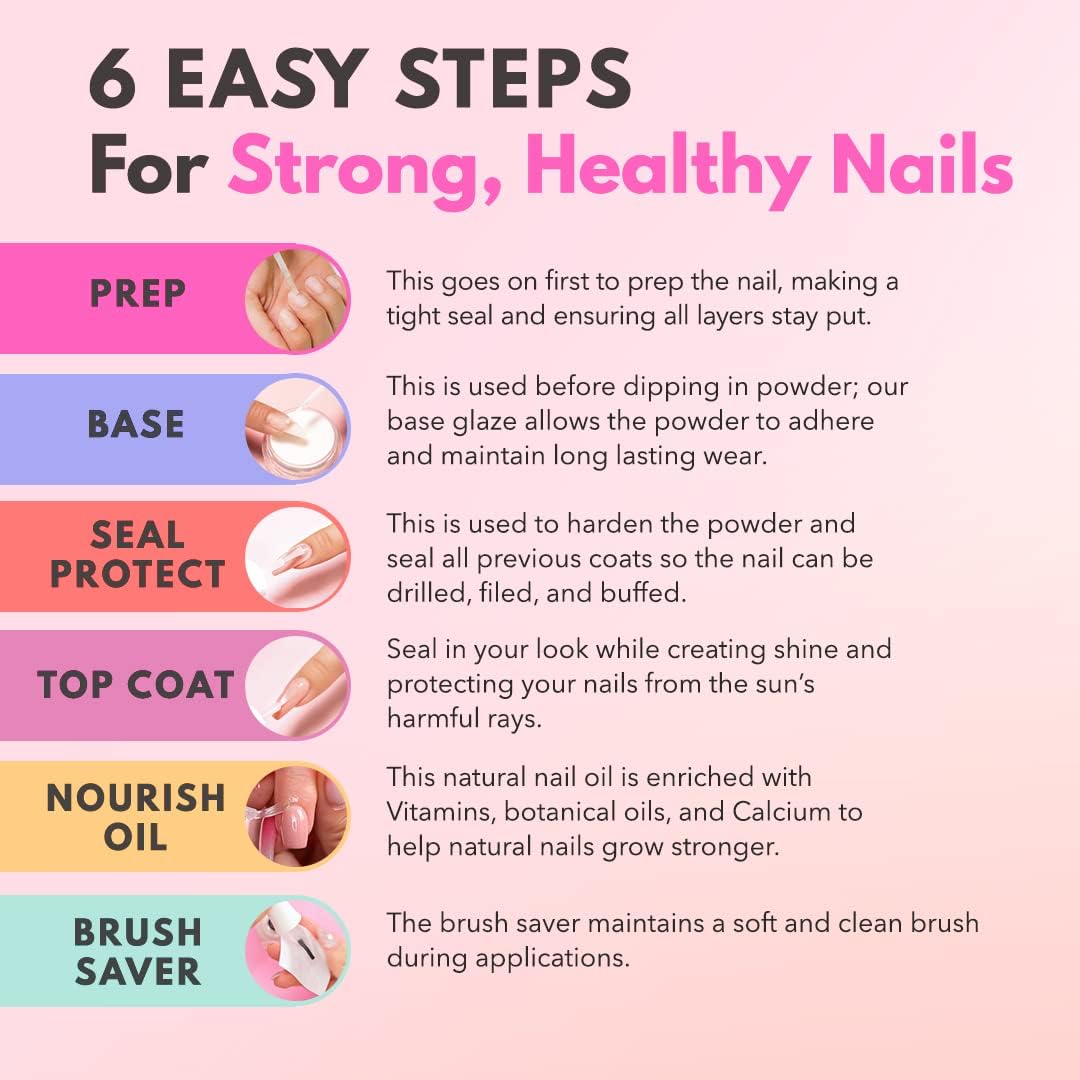 Kiara Sky Professiona Nails - Best-Selling Complete Dip Manicure Starter Kit - 3 Exclusive Colors Included
