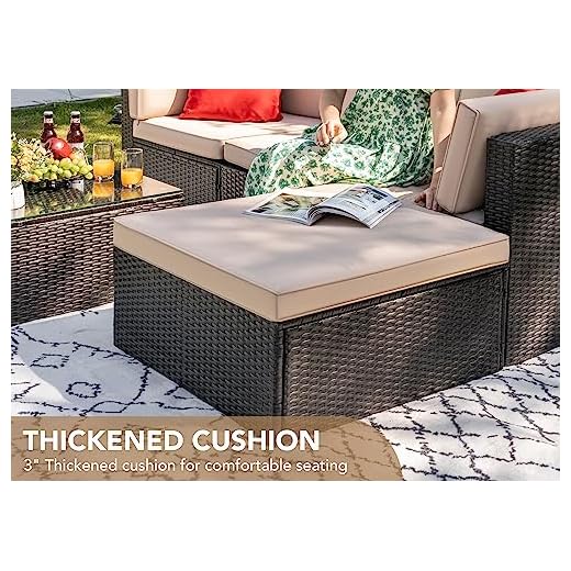 Devoko 5-Piece Outdoor Patio Furniture Set