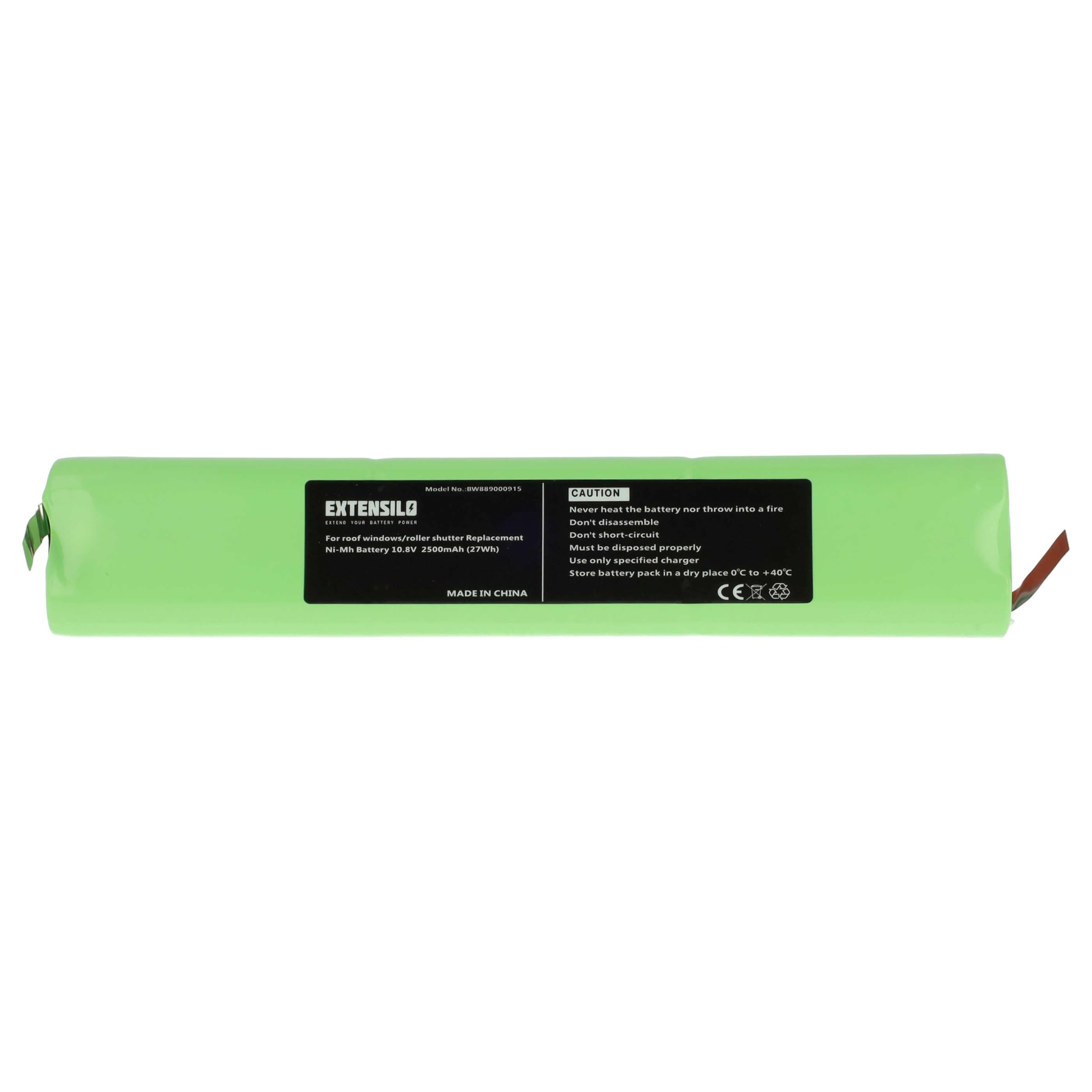 Batterie Remplacement pour Velux 946987