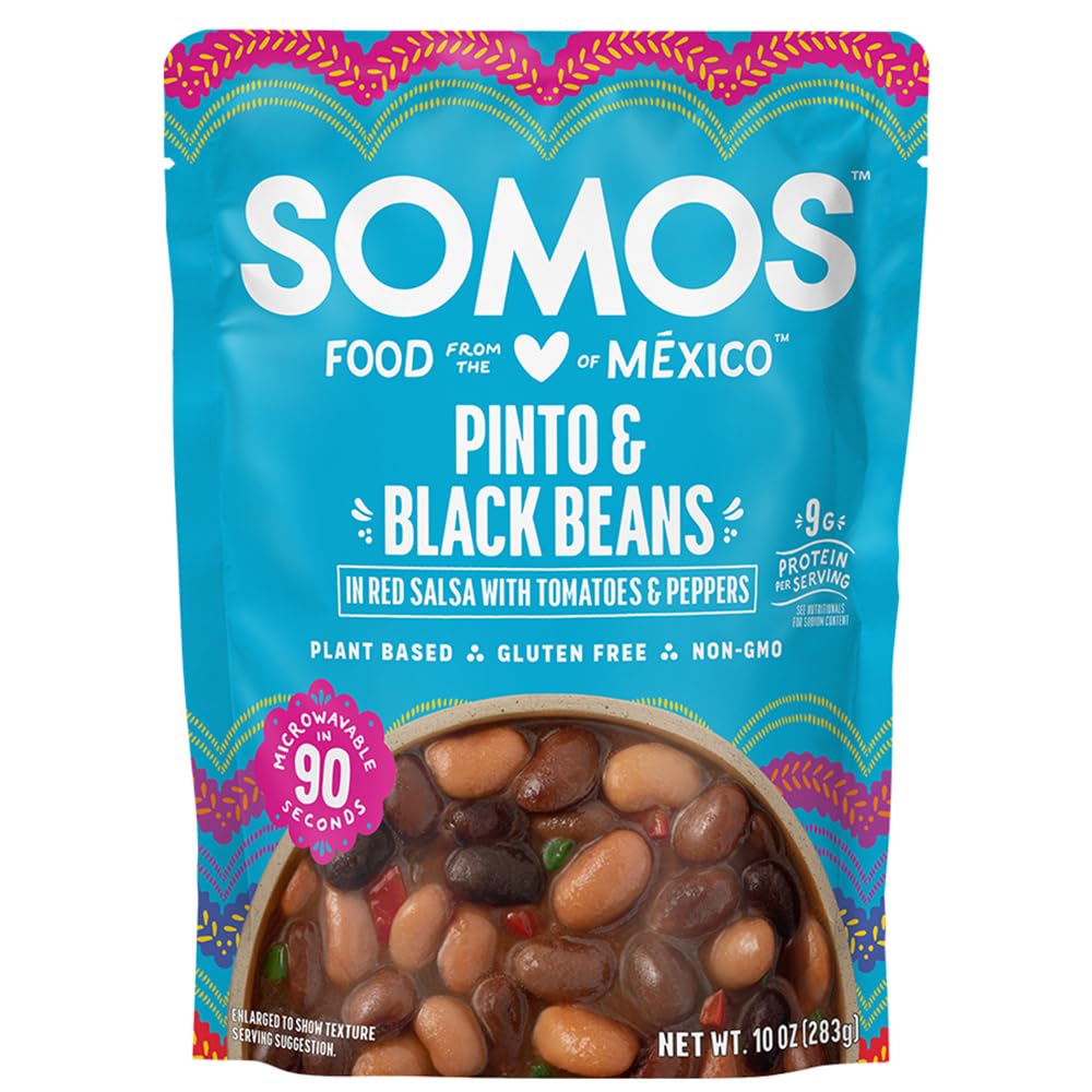 Somos, Beans Black Pinto, 10 Ounce