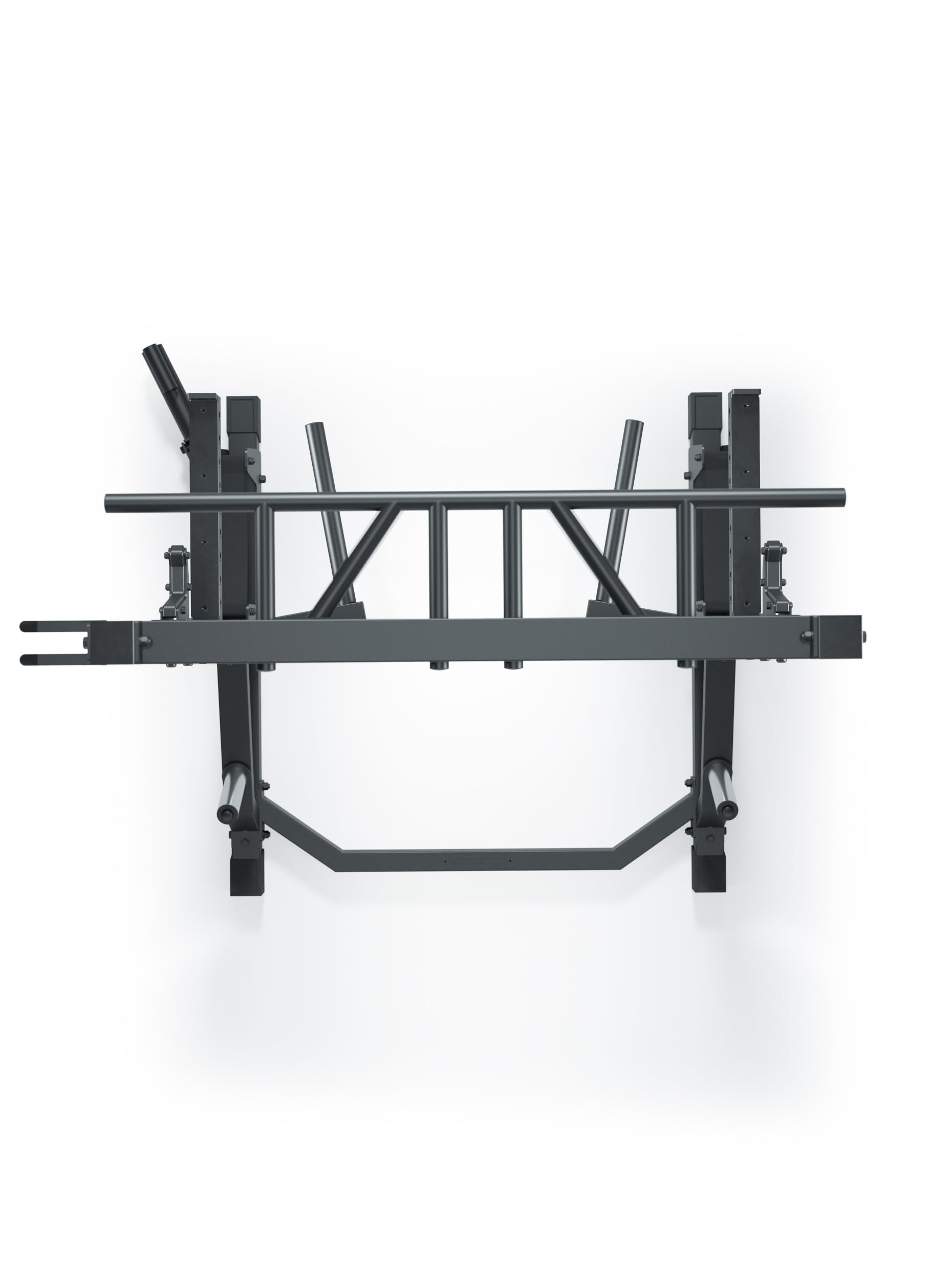 Atletica R7 Half Rack 214 cm Professionnel J-Hooks, Deadlift Station | 214 cm de haut, poids net de 102 kg, crochets en J professionnels, station de levage de terre, tube carré de 70 mm