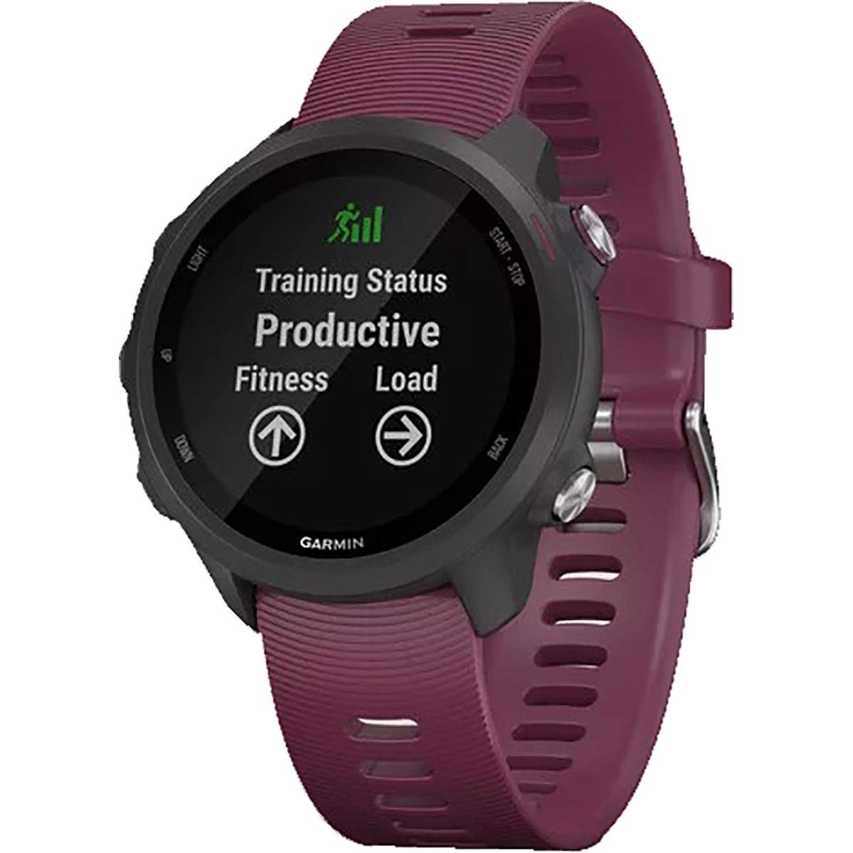 Garmin Forerunner 245, Orologio Smart GPS Multisport, Black/Merlot