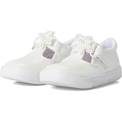Женские кроссовки Keds Kids Daphne Flower (Toddler) white pearlized