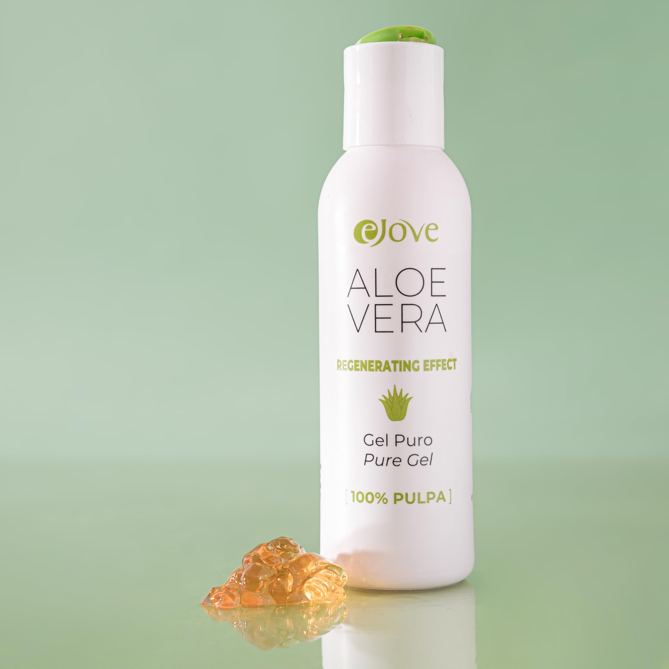 Ejove Aloe Vera Gel 100 ml | Reines Aloe Vera Gel | Beruhigendes Gel fr  Gesicht und Krper | Fr Sonnenbrand | Fr Akne und Dehnungsstreifen | Bei  Insektenstichen und Brandwunden : Amazon.de: Drogerie & Krperpflege