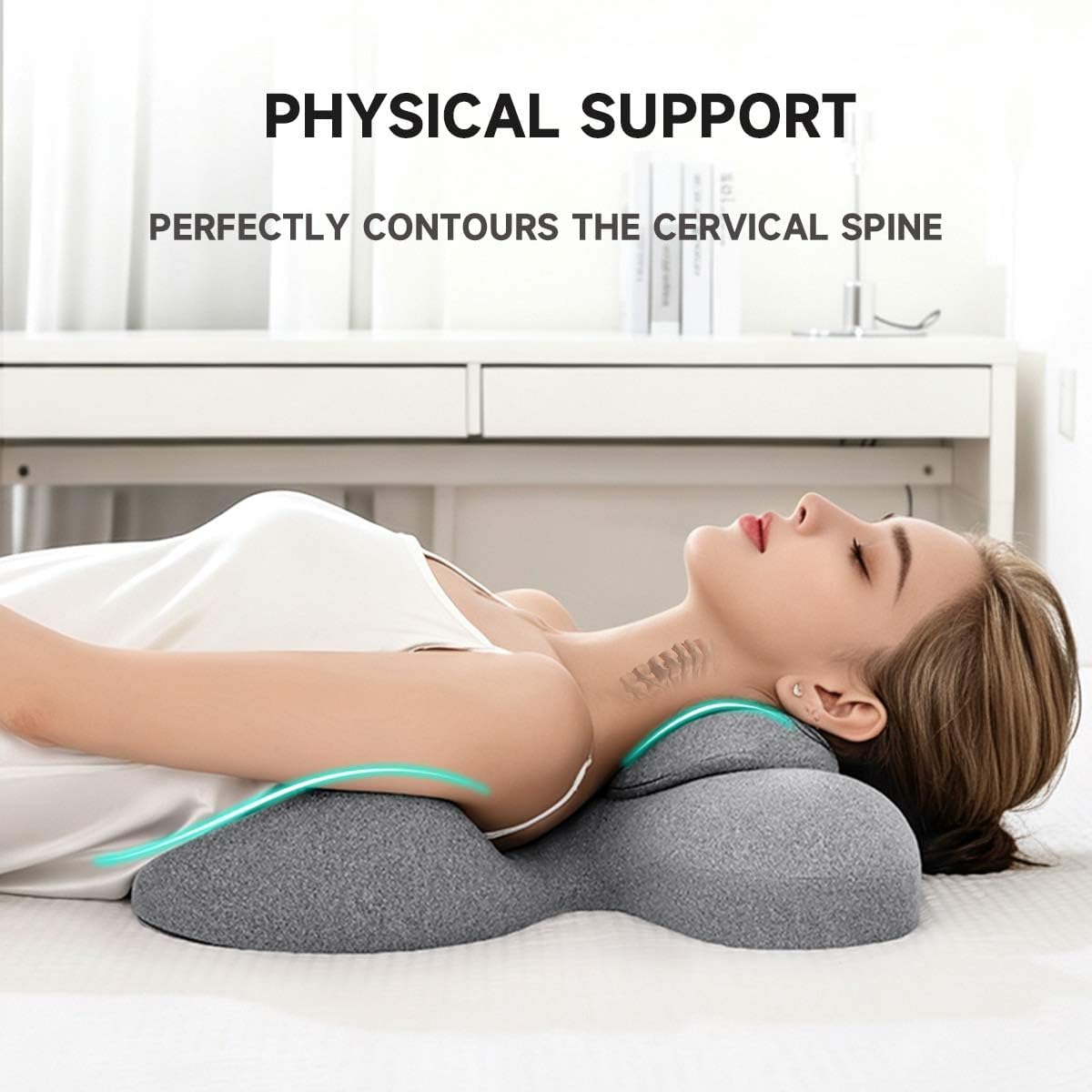 Face Down Massage Breast Pillow, Spa Chest Cushion for Women Home Spa
